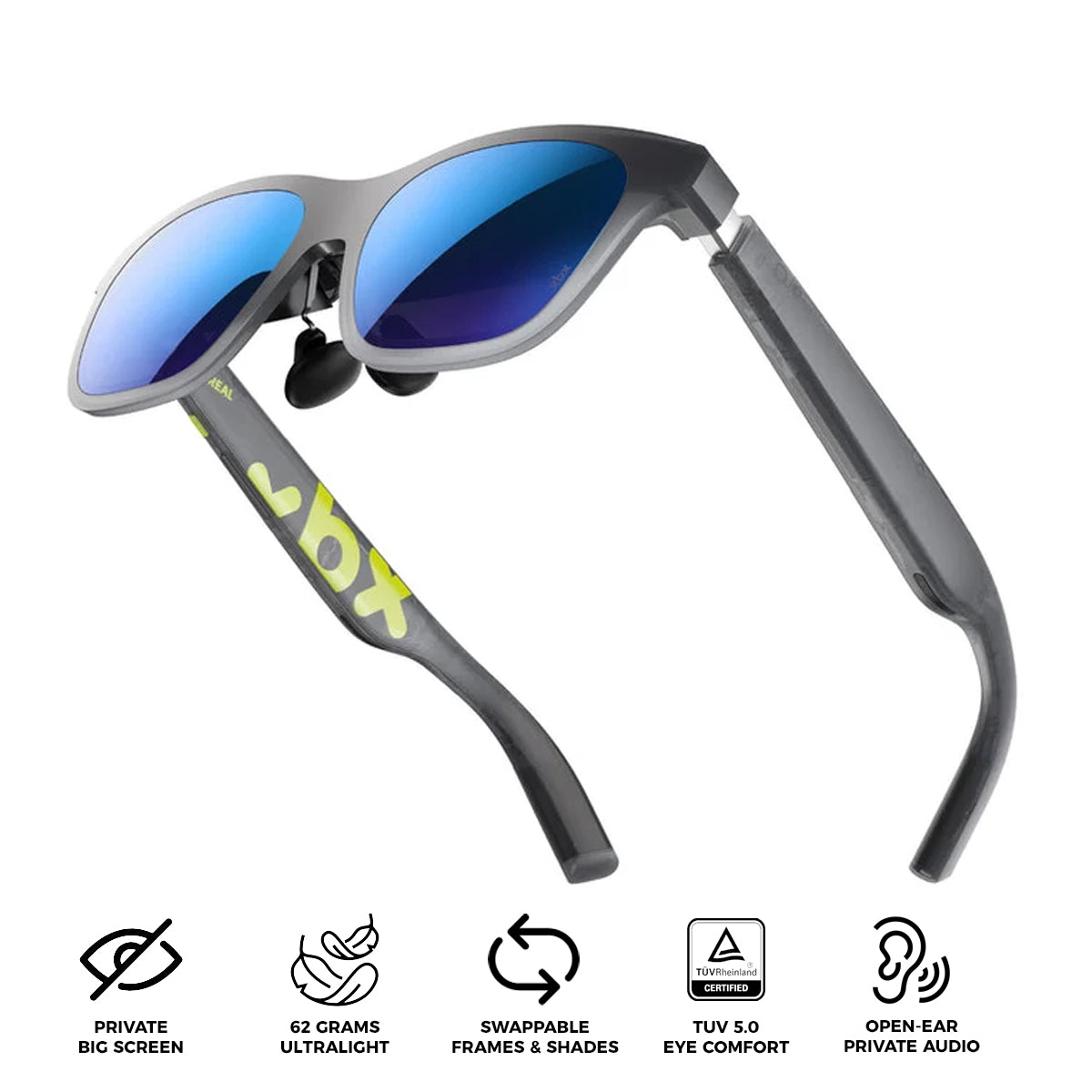 XREAL xbx a01+ 147" Big Screen AR Glasses (P1012)