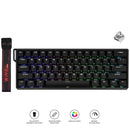Aula WIN60HE 61-Key RGB 60% Wired Magnetic Switch Gaming Keyboard (Greywood Switch) (Black)