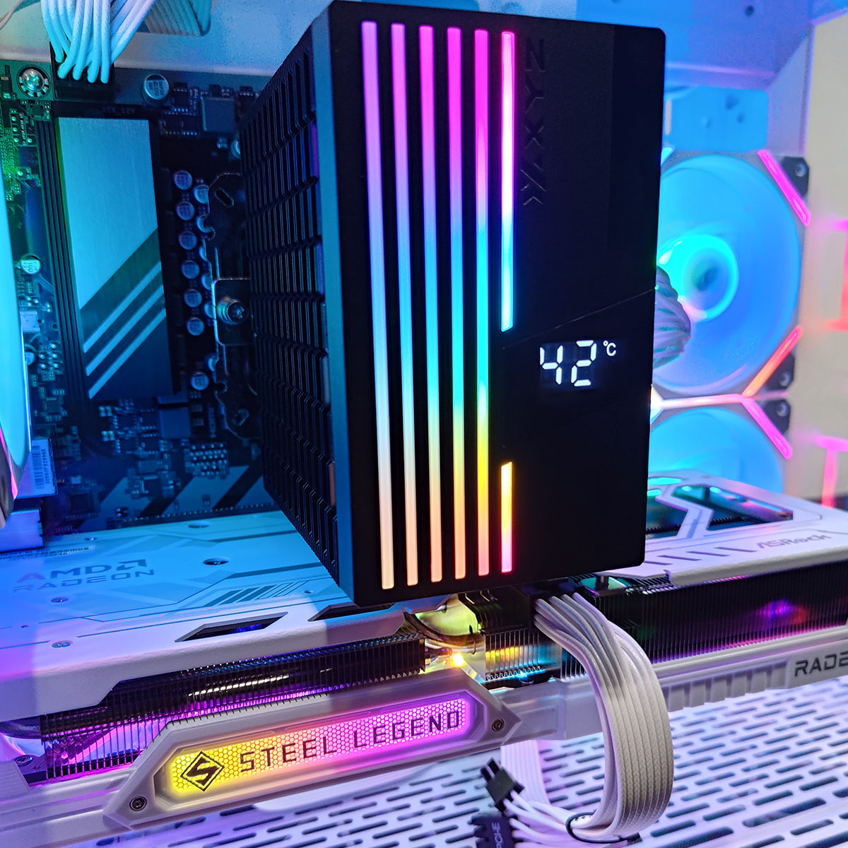 Aurora Spectra White Desktop Gaming PC
