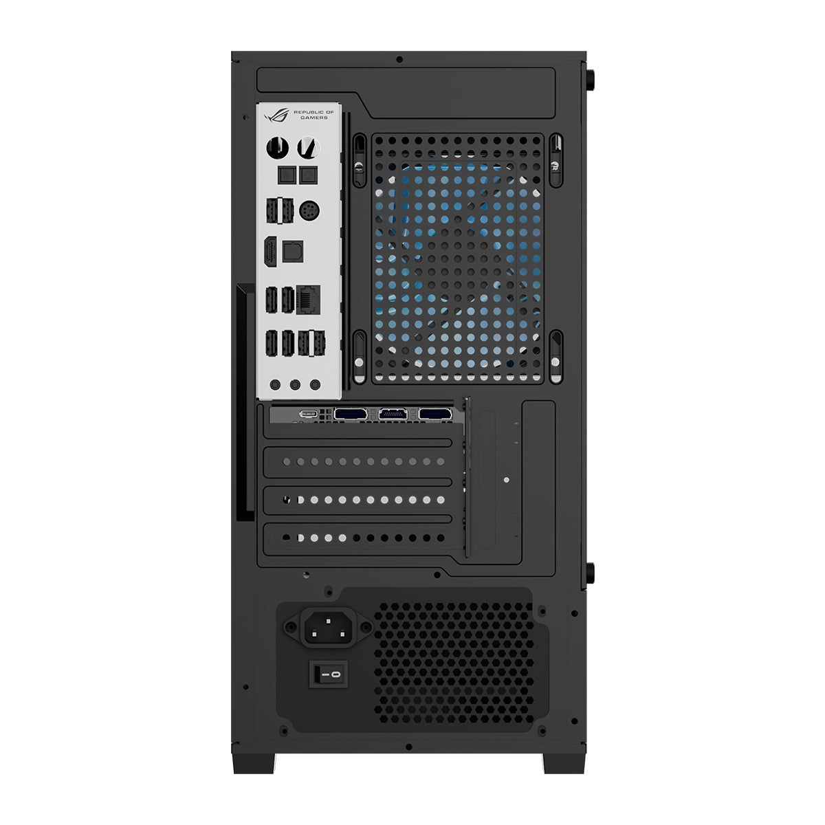 Aigo C196M Standard M-ATX Chassis Tempered Glass Side Panel with 3xCL12 Fans PC Case