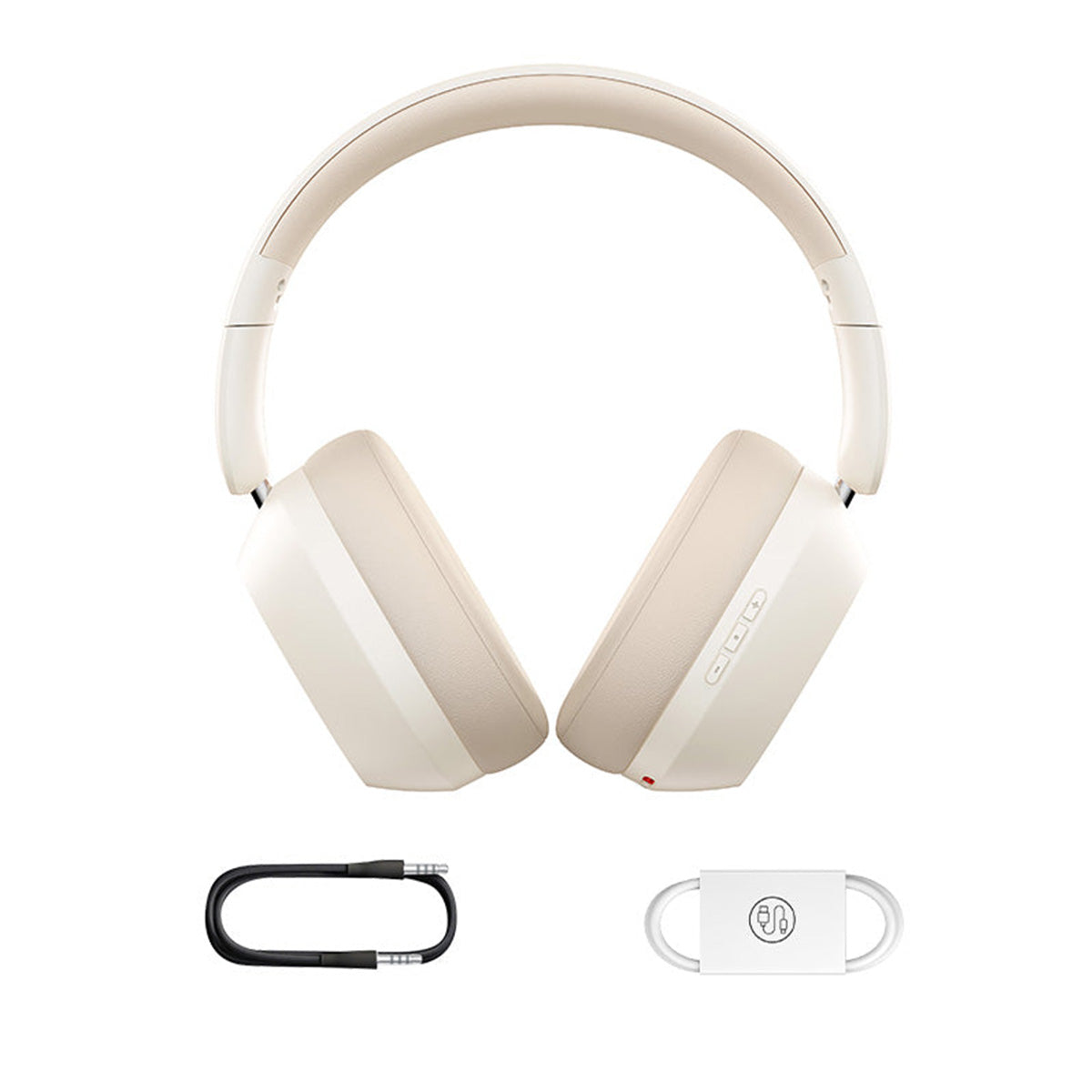 Baseus Bass 35 Max Wireless Headphone (Stellar White, Twilight Grey)
