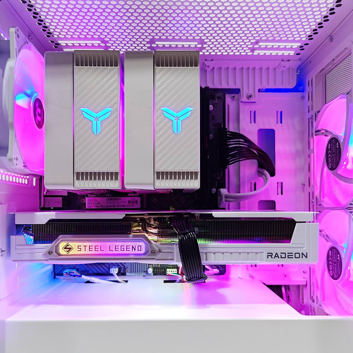 Aurora Versa Snow White Desktop Gaming PC | DataBlitz