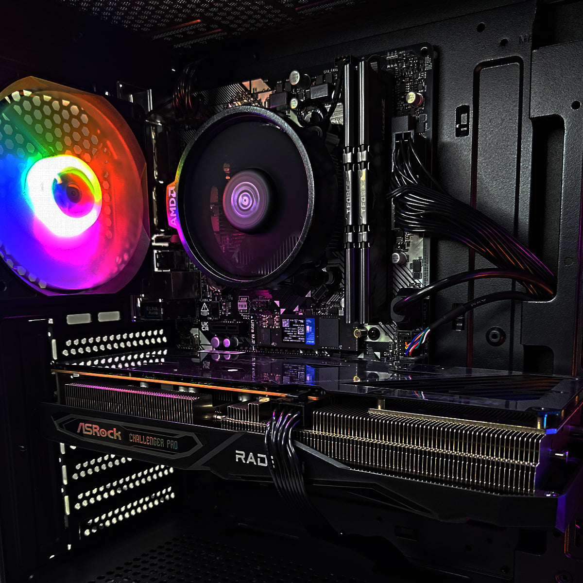 Alpha Breeze Black Desktop Gaming PC