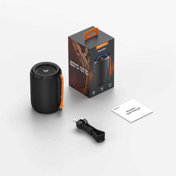 Weofly Boulder Speaker (Black) (WFBD963BL)
