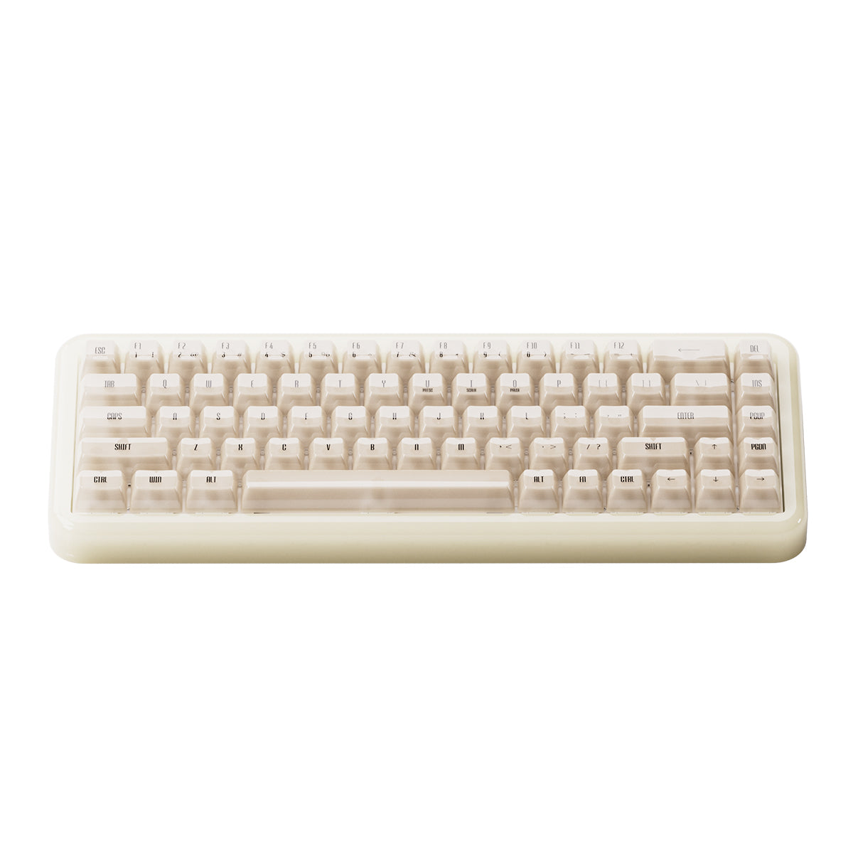 Akko YU01 Antique Jade Resin Case Multi-Mode RGB Hot-Swappable Mechanical Keyboard (Akko V3 Piano Pro Switch Special Version)