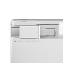 Sharge Retractable 3-in-1 Power Bank & Wall Charger 10000mAh 30W with Built-in USB-C Cable (White) (P7U)