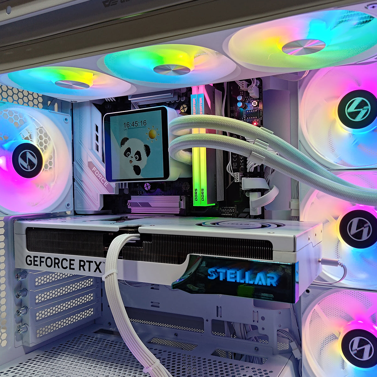 Optima Vector White Desktop Gaming PC