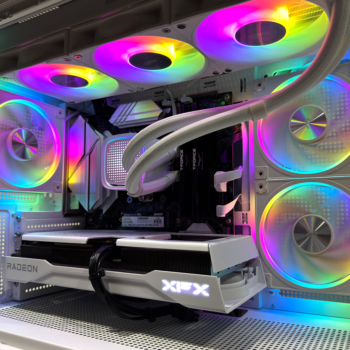 Aurora CG380F White Gaming PC Desktop Gaming PC