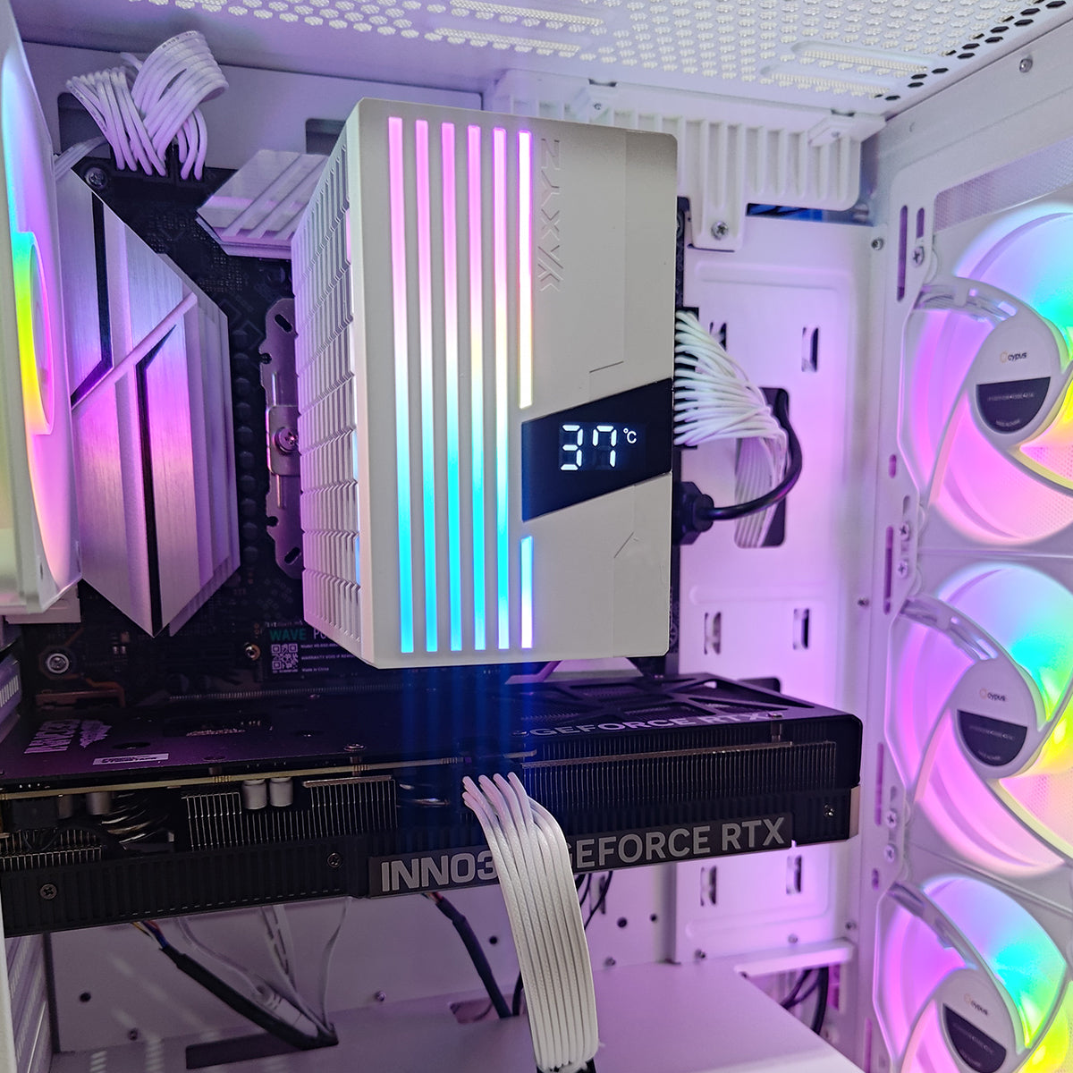 Aurora C60 White Desktop Gaming PC