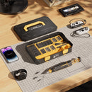 Jakemy 257-in-1 Modular Manual Toolbox with 2-in-1 Internal Screwdriver Handle