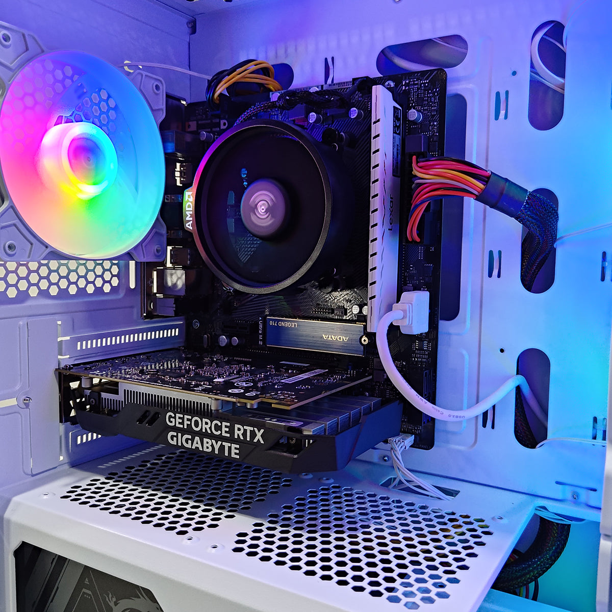 Alpha Ruby White Desktop Gaming PC