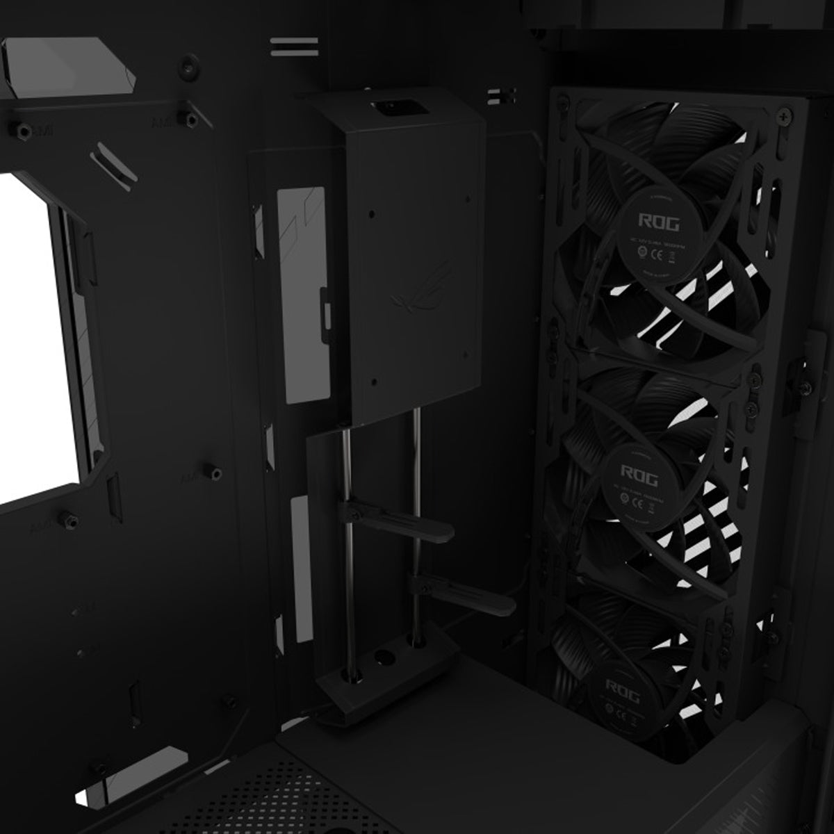 Asus ROG Strix Helios II GX601S EATX Mid-Tower PC Gaming Case with Dual Tempered Glass Side Panels