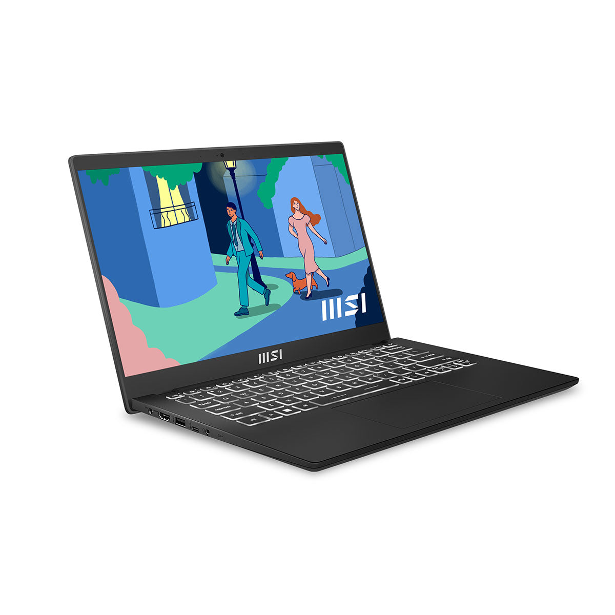 MSI Modern 14 C11M-080PH 14" FHD IPS Laptop (Classic Black)