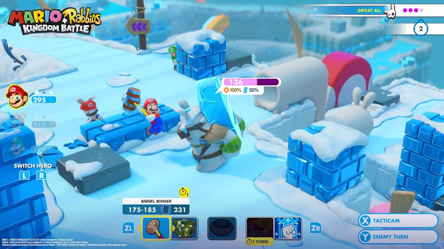 Mario + Rabbids Kingdom Battle & Mario + Rabbids Sparks of Hope Double Pack