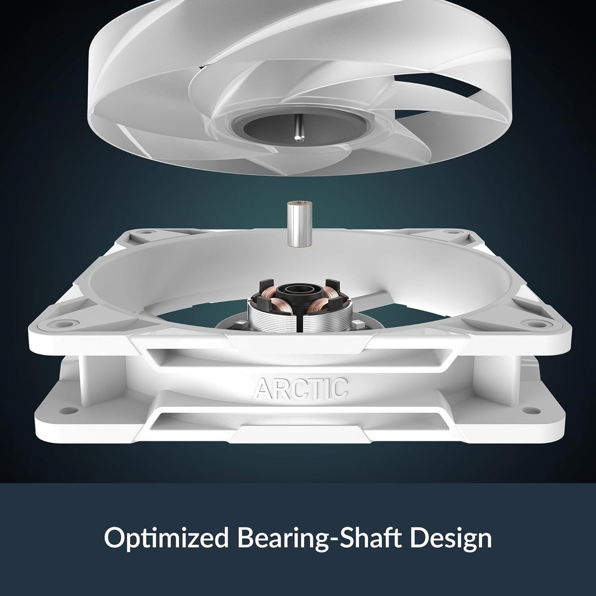 Arctic P12 Pro A-RGB 120mm A-RGB PWM Single Fan with Cable Splitter