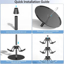 OIVO Controller & Headset Stand 4 Tiers (Black) (IV-P5425-4T)