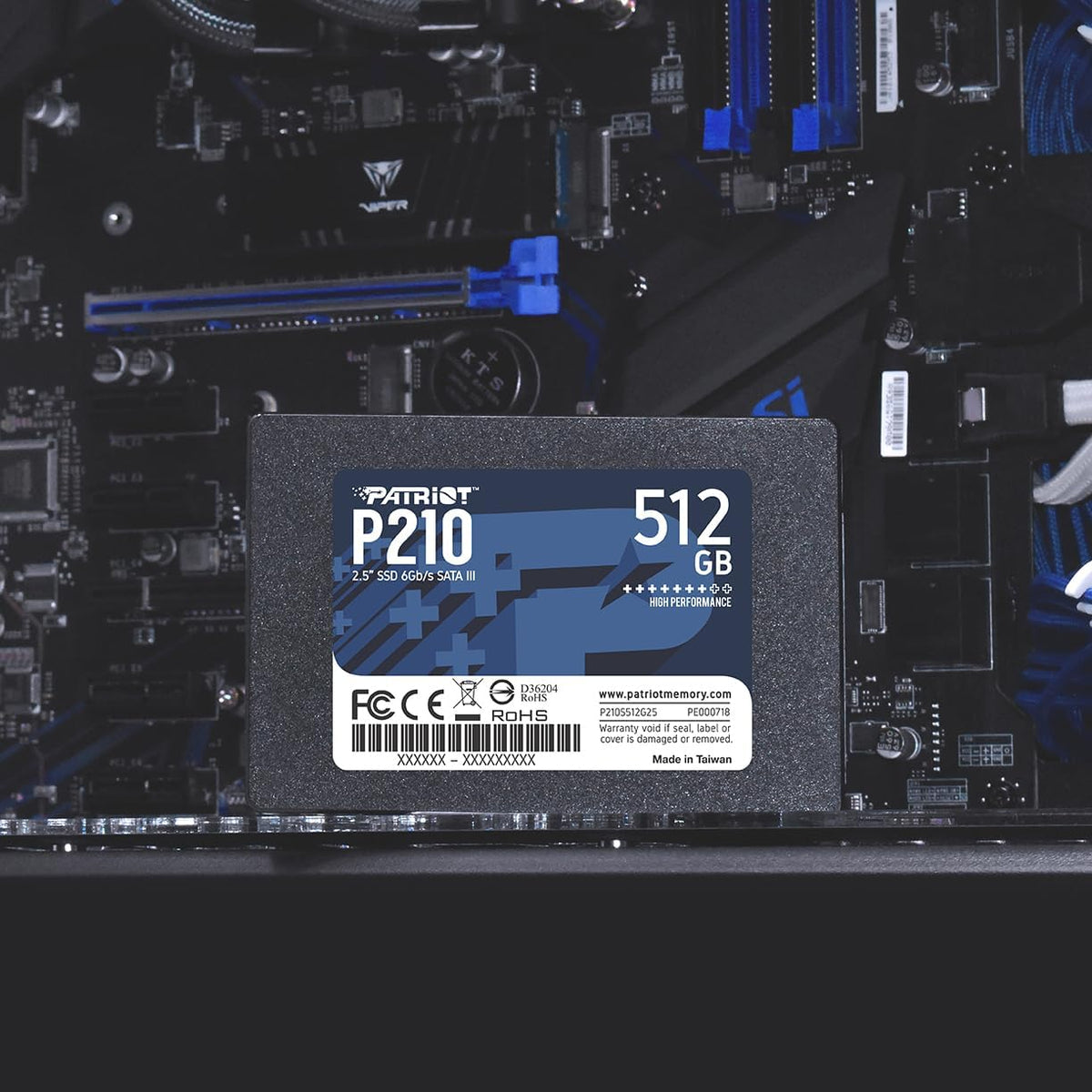 Patriot P210 2.5" SSD SATA III | DataBlitz