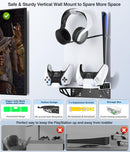OIVO Wall Mounted Cooling Stand with Controller Charger for PS5 / PS5 Slim / PS5 Pro