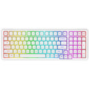 E-Yooso Z-99 RGB 99-Keys Wired Mechanical Keyboard White | DataBlitz
