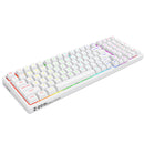 E-Yooso Z-99 RGB 99-Keys Wired Mechanical Keyboard White | DataBlitz