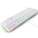 E-Yooso Z-99 RGB 99-Keys Wired Mechanical Keyboard White | DataBlitz
