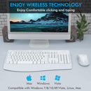 E-YOOSO E-787 Wireless Keyboard & Mouse Combo (White)
