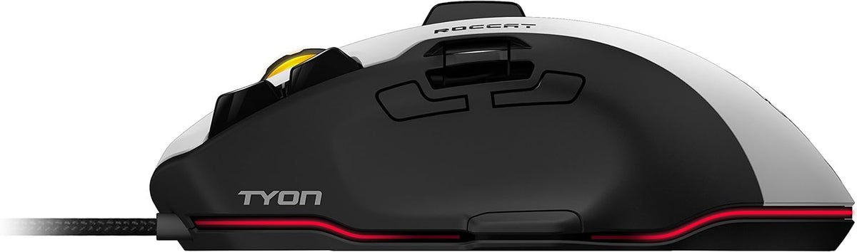 ROCCAT TYON WHT ALL ACTION MULTI-BUTTON GAMING MOUSE (ROC-11-851-AS)