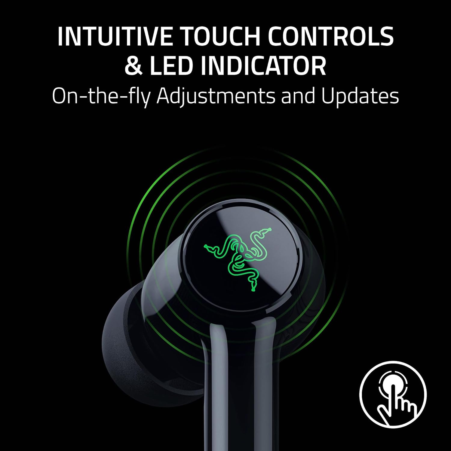 Razer Hammerhead V3 X HyperSpeed Wireless Multi-Platform Gaming Earbud