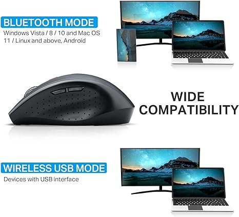 E-Yooso E-1191 Wireless Mouse (Black)