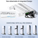 OIVO Wall Mounted Cooling Stand with Controller Charger for PS5 / PS5 Slim / PS5 Pro