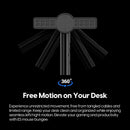 Pulsar Microbungee ES Ultra Small Mouse Cord Bungee (Includes Microbungee + Extra Adhesive) (PMB03)
