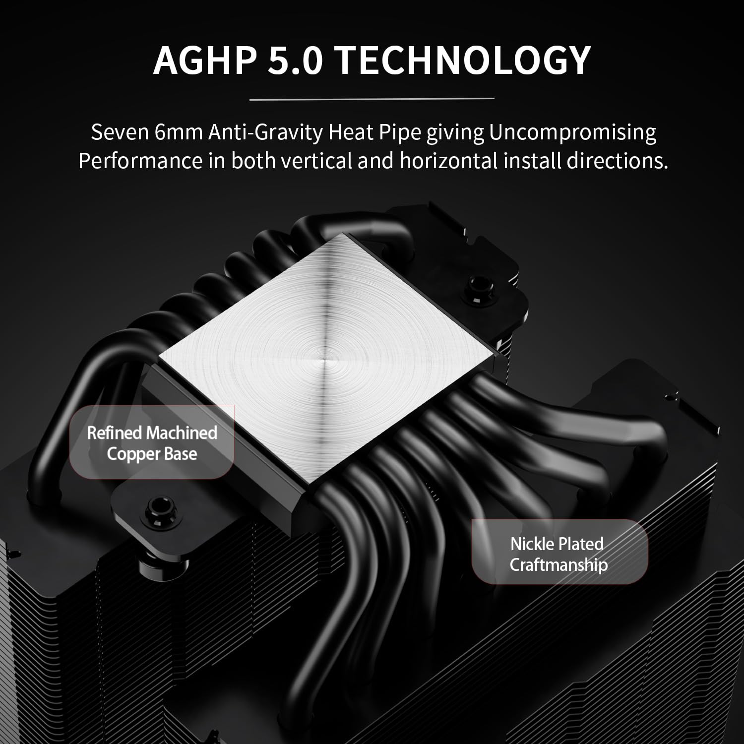 Thermalright Phantom Spirit 120 Digital Evo Dual Tower CPU Air Cooler (Black)