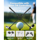 Dobe Golf Club Attachment for Meta Quest 2 / Meta Quest 3 / Meta Quest 3S / Pro Controller TY-3881S