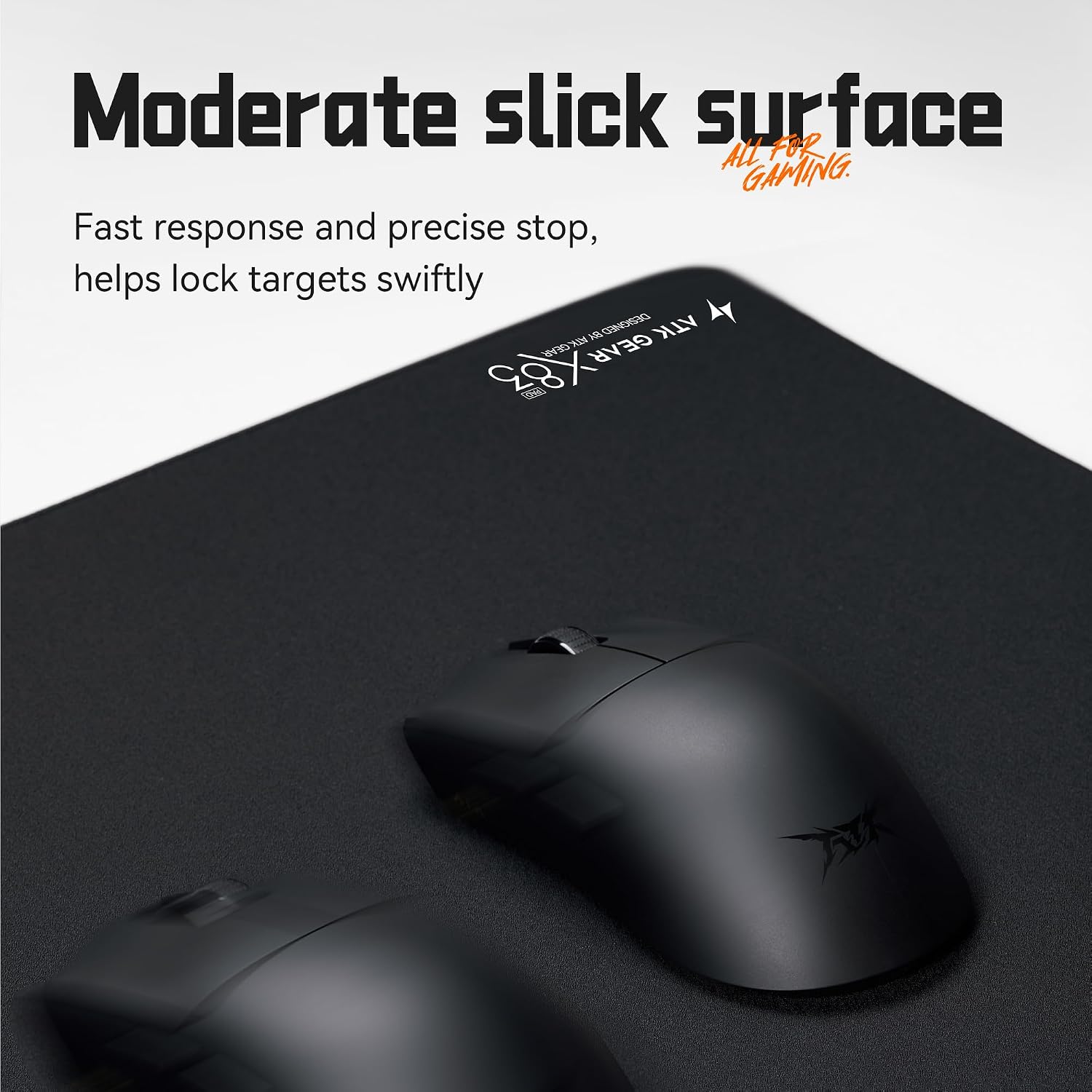 ATK X83 XSoft eSport Gaming Mouse Pad (Black) (490x420x4mm)