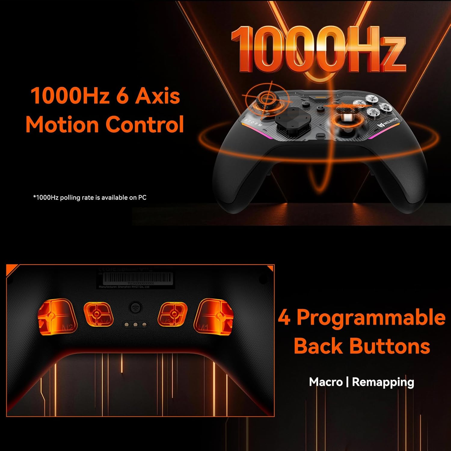 Bigbig Won Mojhon Storm Multi-Platform Wireless Controller