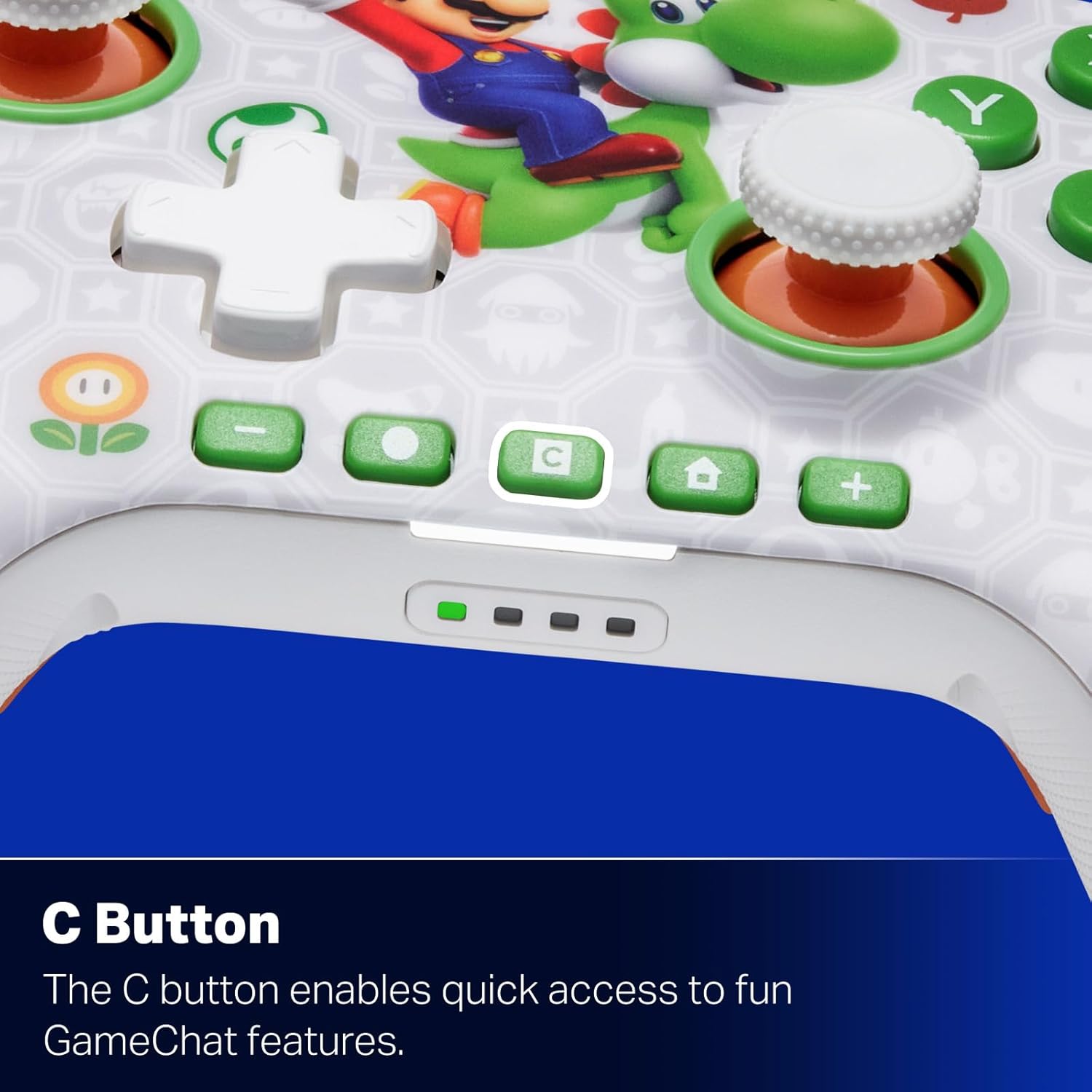 PowerA Advantage Wireless Controller for NSW 2 (Mario & Yoshi)