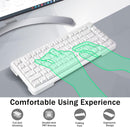 E-Yooso Z-82 RGB 81-Keys Tri-Mode Mechanical Keyboard White (Silverwood Switch)