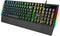 E-Yooso K-662 Rainbow Light 104-Keys Wired Mechanical Keyboard Black