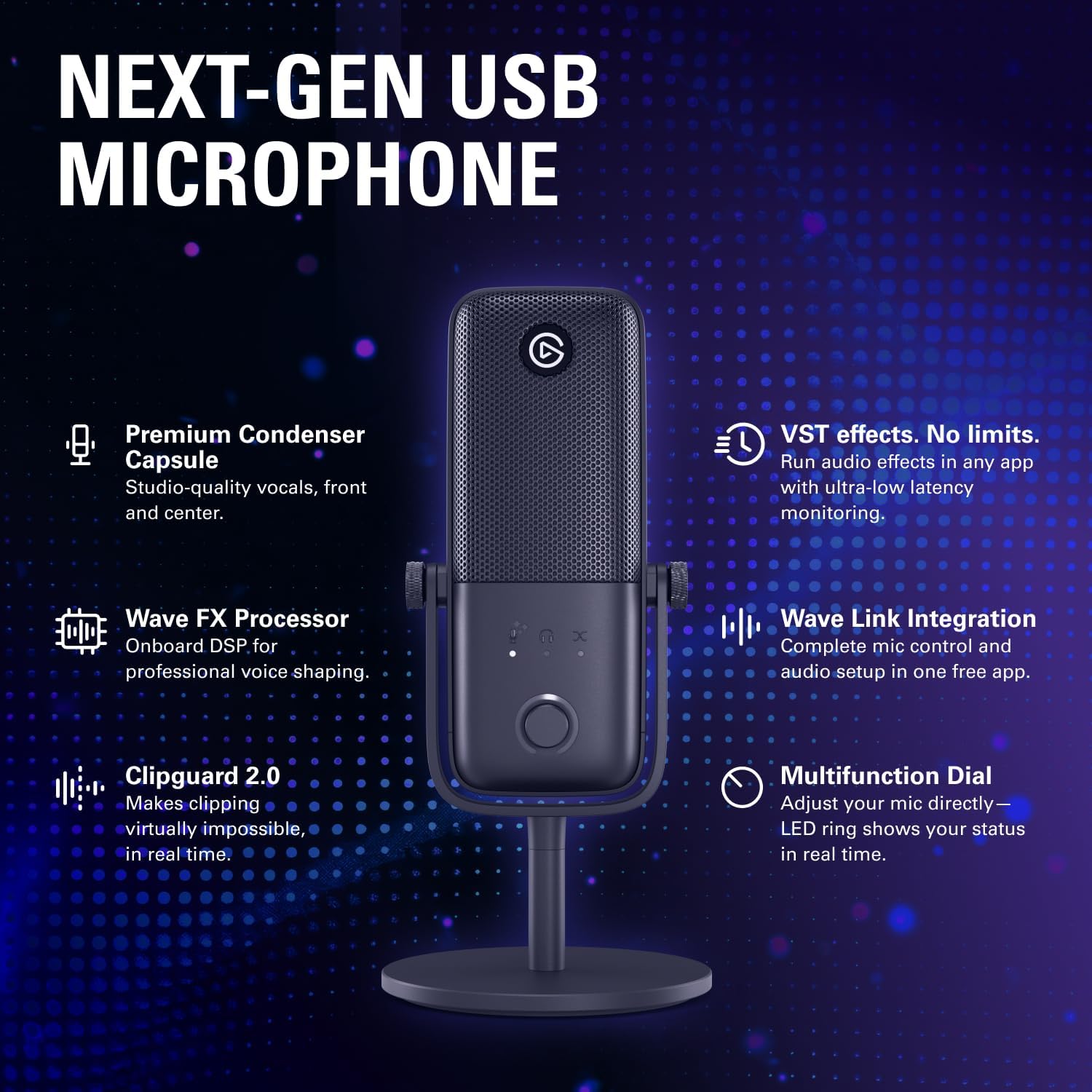 Elgato Wave:3 MK.2 USB Condenser Microphone (10MAO9901)