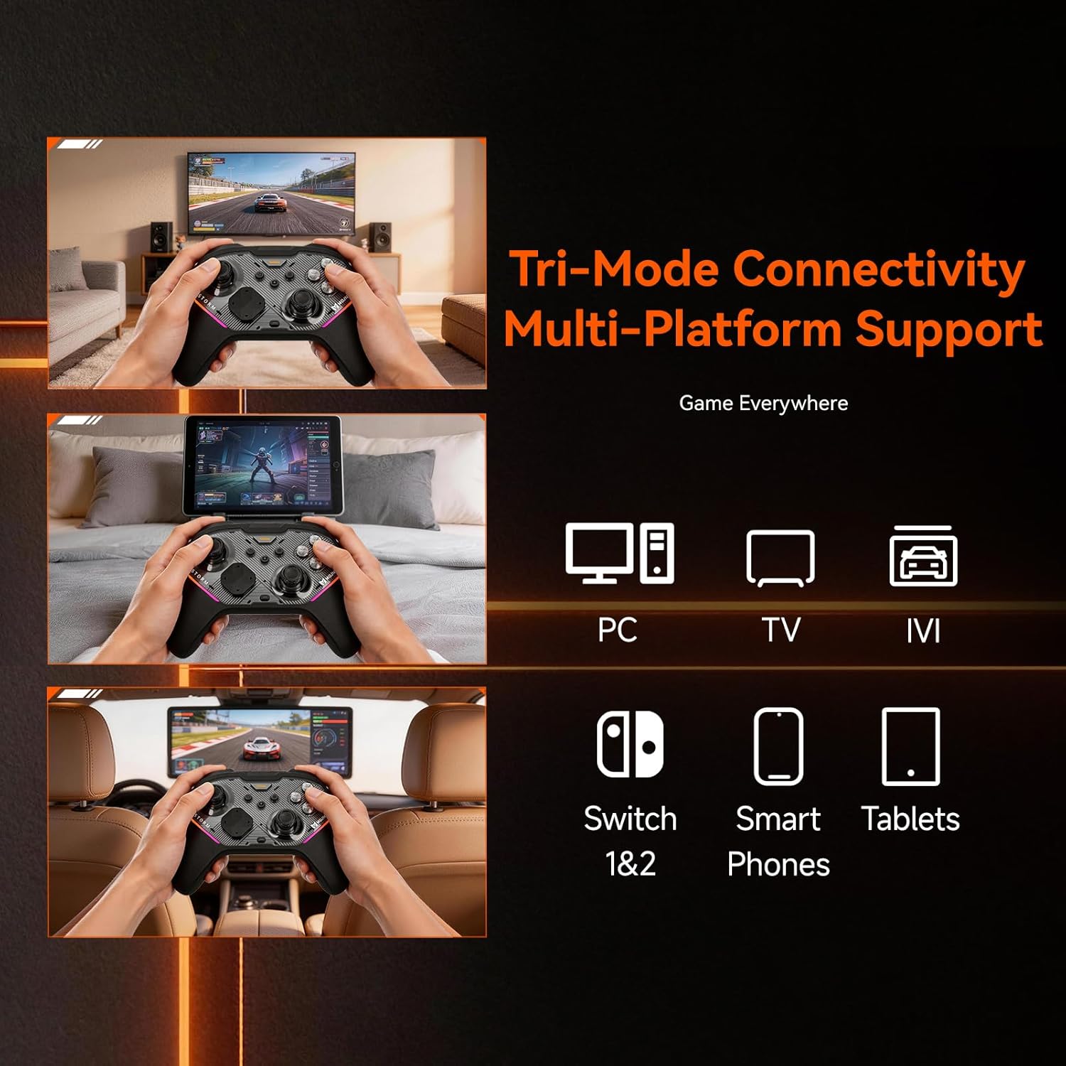 Bigbig Won Mojhon Storm Multi-Platform Wireless Controller