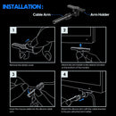 Pulsar Microbungee ES Ultra Small Mouse Cord Bungee (Includes Microbungee + Extra Adhesive) (PMB03)