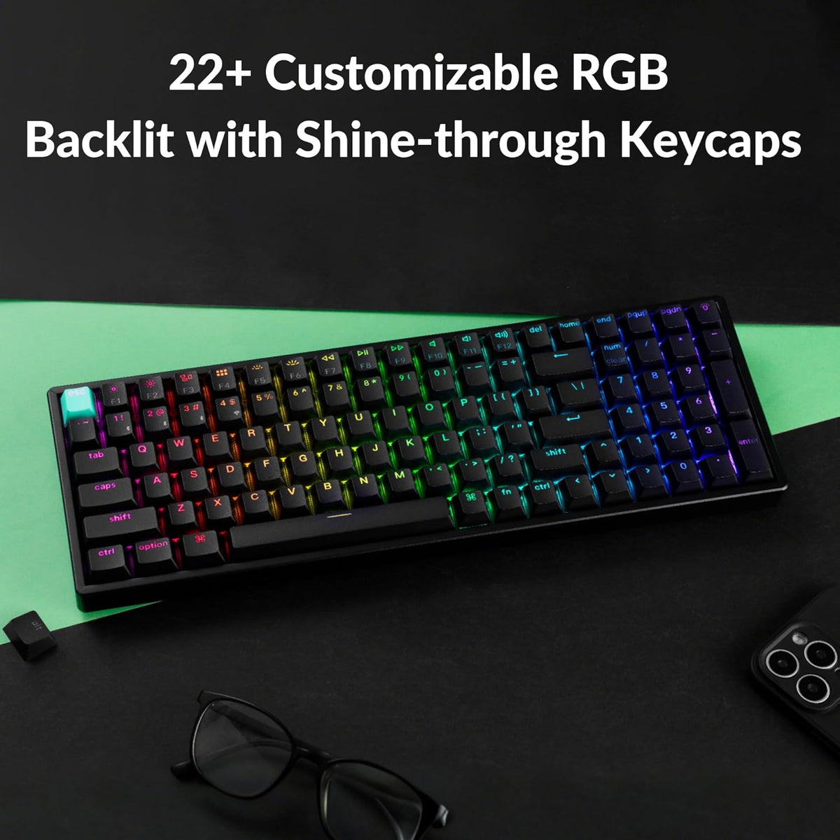 Keychron K4 HE Standard Ed. Hot-Swappable RGB Backlight 96% Wireless Magnetic Switch Custom