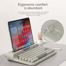 Ajazz AF84 Dual-Mode 84-Keys Membrane Keyboard (White/Grey)