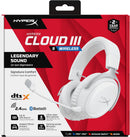 HyperX Cloud III S Wireless Gaming Headset (White)