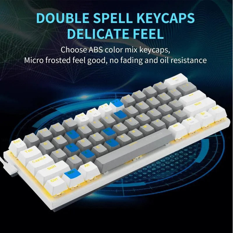 E-Yooso Z-11 RGB 61 Keys Hot Swappable Mechanical Keyboard