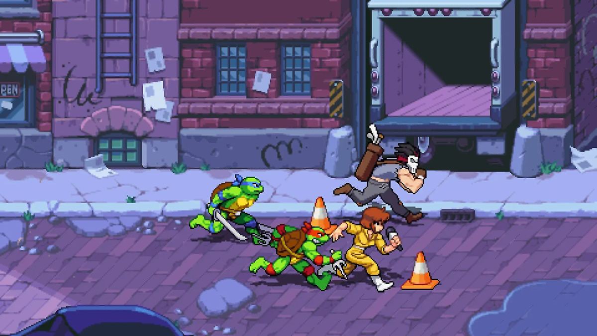 NINTENDO SWITCH TEENAGE MUTANT NINJA TURTLES SHREDDERS REVENGE ANNIVERSARY EDITION
