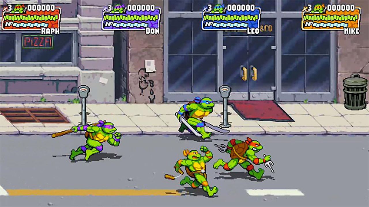 NINTENDO SWITCH TEENAGE MUTANT NINJA TURTLES SHREDDERS REVENGE ANNIVERSARY EDITION