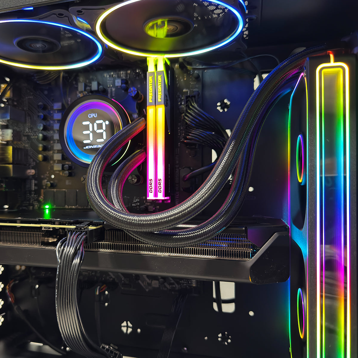 Sophos Klaw Black Desktop Gaming PC