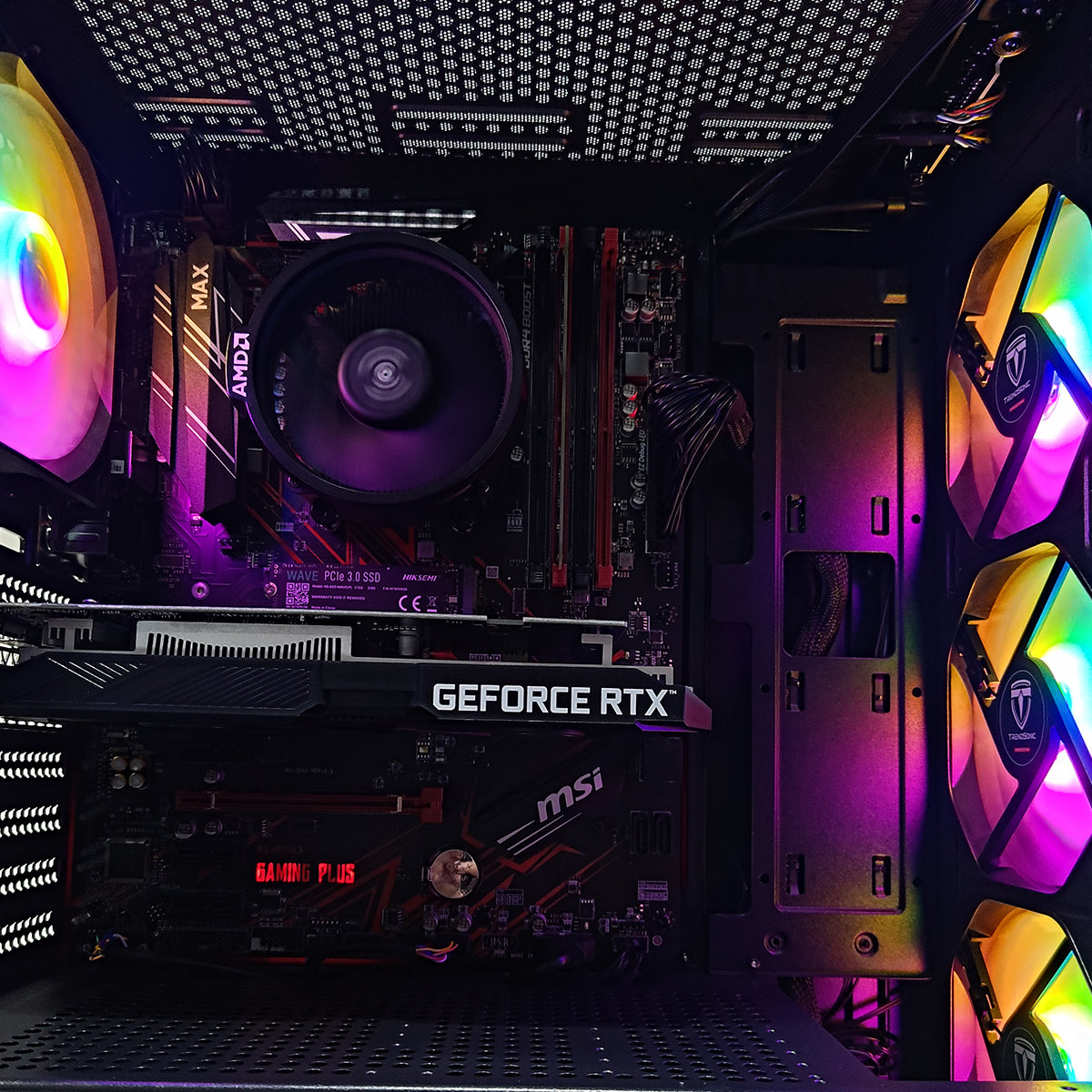 Alpha Breeze Black Desktop Gaming PC