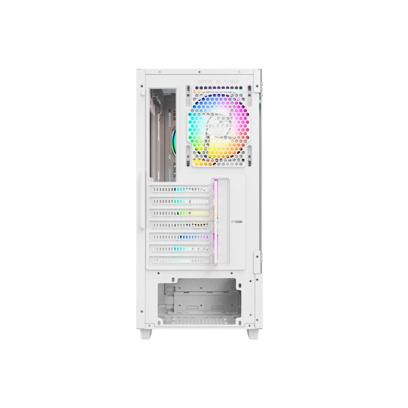 XYZ Airone 100 X Mesh ATX PC Case with 6 Pre-installed 120mm ARGB Fans | DataBlitz